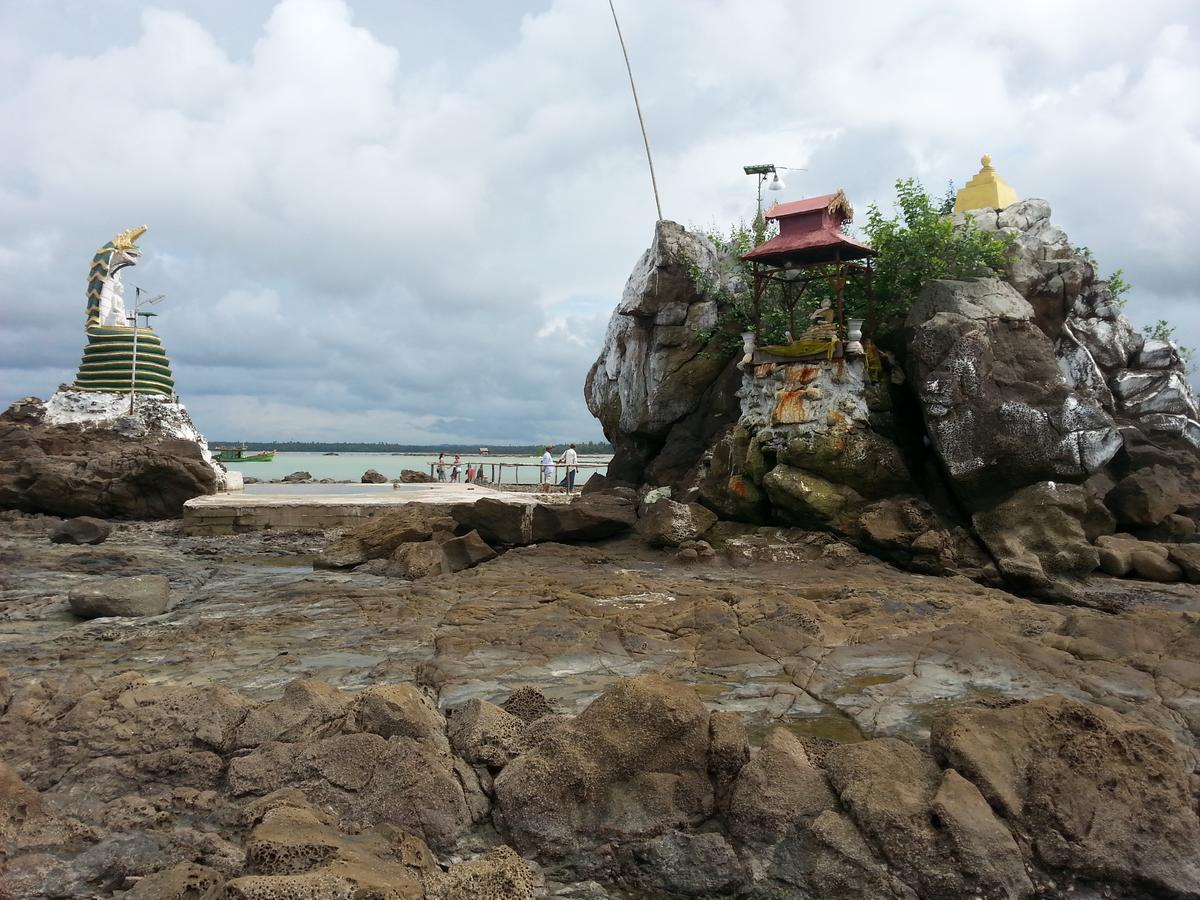 Ngwe Saung Garden Guest House Ngwesaung Kültér fotó