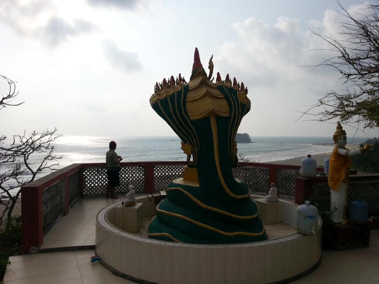 Ngwe Saung Garden Guest House Ngwesaung Kültér fotó